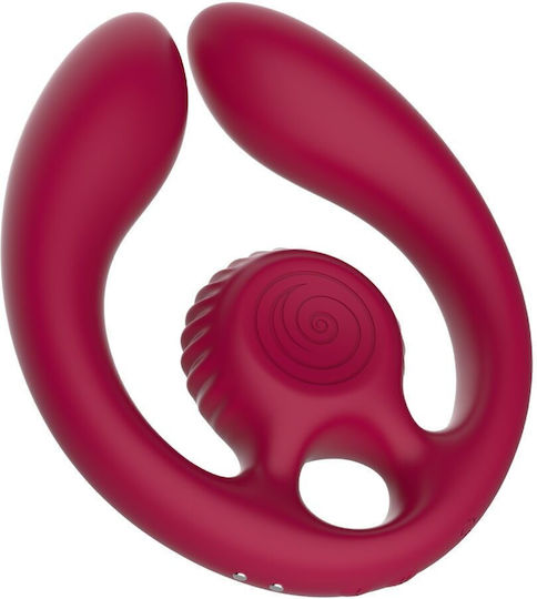 Snail Vibe Двойна Вибратор с Дистанционно Управление