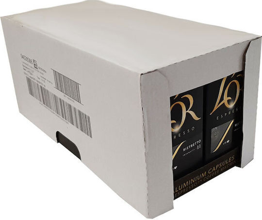 Lor Ristretto Kompatible Kaffee- und Getränkekapseln Nespresso 20x10 Stück