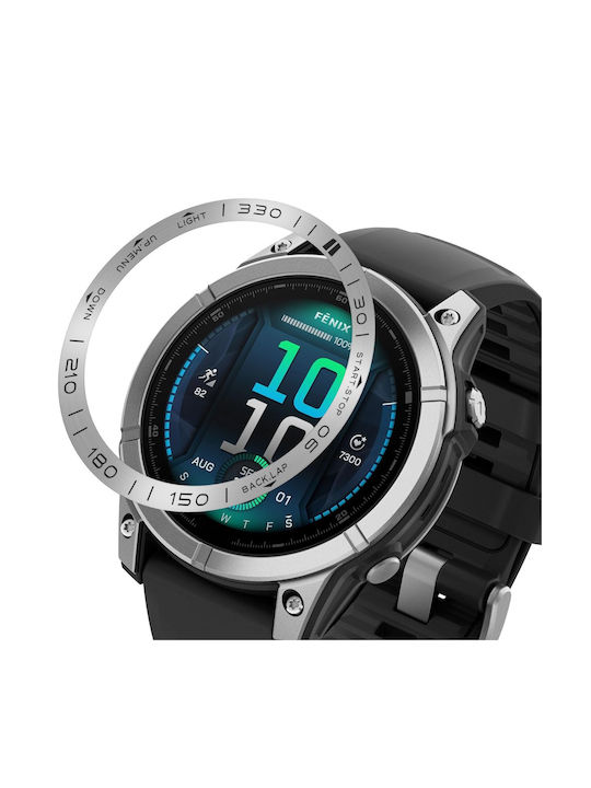 Προστατευτικό Bezel σε Ασημί χρώμα για Garmin Fenix 8 47mm