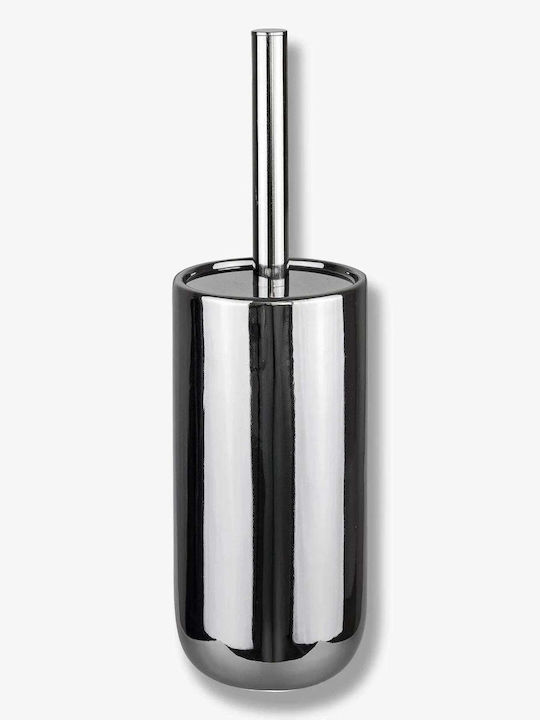 Mette Ditmer Ceramic Toilet Brush Silver