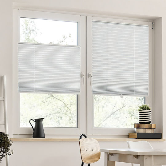Window Blind 60x150 Grace Plissee White 526061 60w x150h