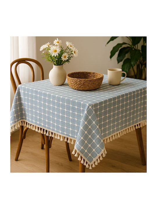 F&L Tischtuch Fl8312 Grey Ecru 140x180cm