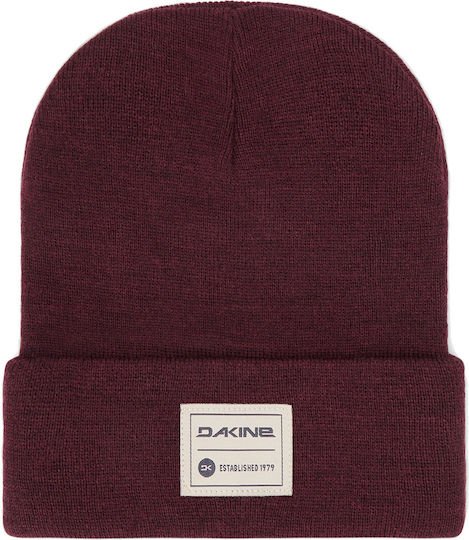 Beanie Unisex Beanie Gestrickt in Burgundisch Farbe