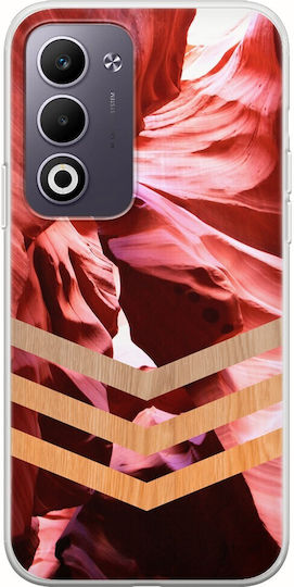 Red Passion Oppo A5 4G/5G Flexible TPU Transparent Silicone Mobile Phone Case