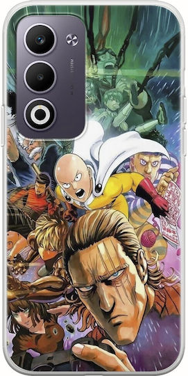 One Punch Man Oppo A5 4G/5G Flexible TPU Transparent Silicone Mobile Phone Case