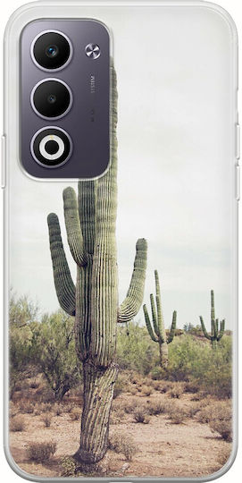 Desert Cactus Oppo A5 4g/5g Flexible Tpu Διάφανη Σιλικόνη