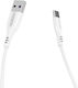 Кабел Pzx V142 От Usb A Мъжки Към Usb C Мъжки 1m Бял