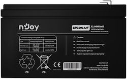 Battery 12v Vrla Gpl09122f/btvaciuoctb2fcw02b Njoy