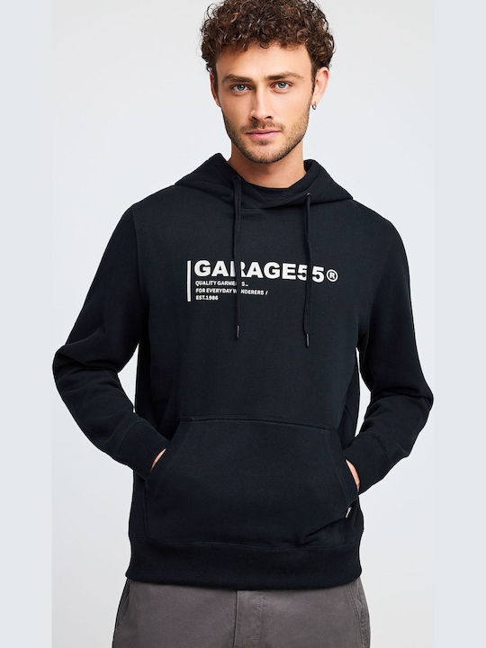 Sweatshirt mit Kapuze Schwarz