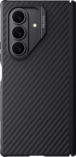 Nillkin Synthetic Fiber Pro Magnetic Back Cover Plastic / Aramid Fiber / Silicone Black (Galaxy Z Fold7)