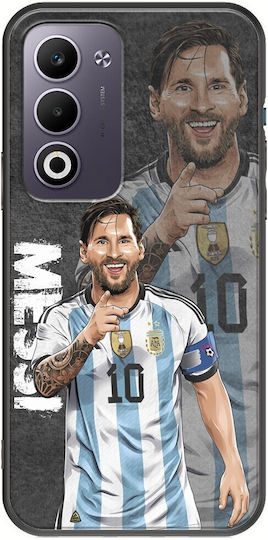 Football Stars Lionel Messi Argentina Oppo A5 4G/5G Black TPU Black Silicone