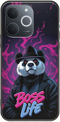 Boss Life Panda Realme Note 70t Black Tpu Μαύρη Σιλικόνη Boss Life Panda Realme Note 70t Black Tpu Μαύρη Σιλικόνη