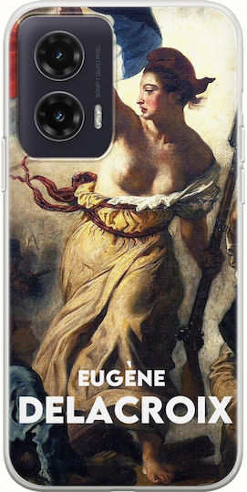 Eugene Delacroix Motorola Moto G35 5G Husa Flexibilă TPU Silicon Transparentă