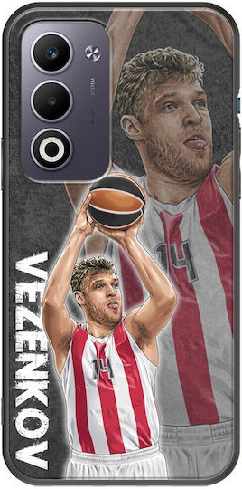 Euroleague Stars Sasha Vezenkov Oppo A5 4G/5G Black TPU Black Silicone Mobile Phone Case