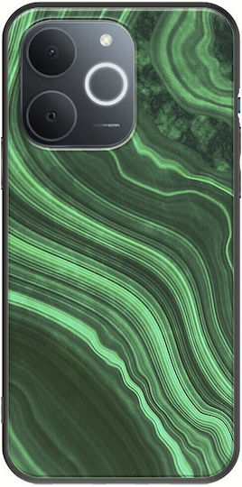 Agate Stone Malachite Realme Note 70t Black TPU Black Silicone Mobile Phone Case