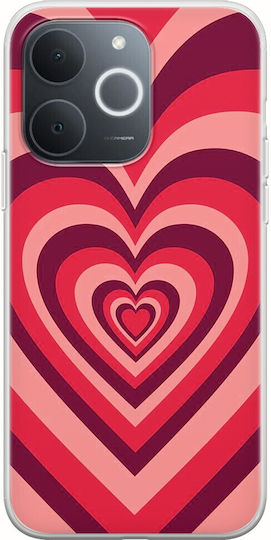 Latte Love Red Realme Note 70t Flexible Tpu Διάφανη Σιλικόνη