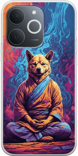 Meditation Animals Dog Realme Note 70t Flexible TPU Transparent Silicone Mobile Phone Case
