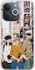 Jujutsu Kaisen Realme Note 70t Flexible TPU Transparent Silicone Mobile Phone Case