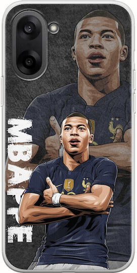 Football Stars Kylian Mbappe France OnePlus Nord CE5 5G Flexible TPU Transparent Silicone