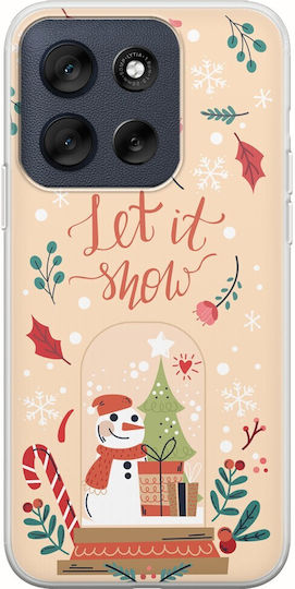 Let It Snow Motorola Moto G56 5G Husa Flexibila TPU Silicon Transparent