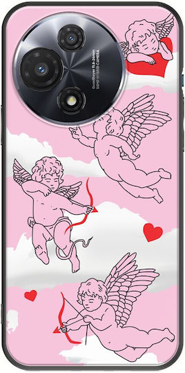 Love Angels TCL 60R 5G Husa TPU Neagră Din Silicon