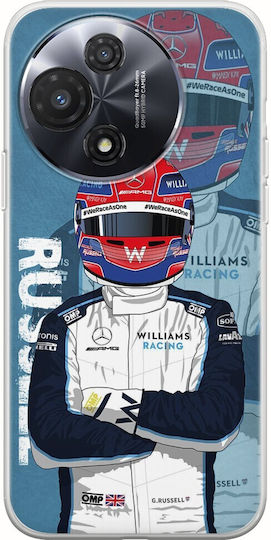 Formula 1 George Russell Tcl 60r 5g Husa Telefon Flexibila Tpu Silicon Transparent