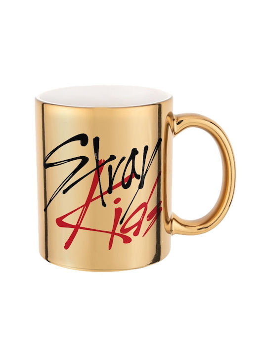 Koupakoupa Stray Kids Mug Ceramic Gold 330ml