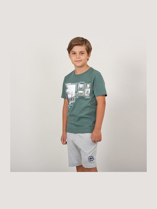 Admiral Παιδικό T-shirt Πρασινο