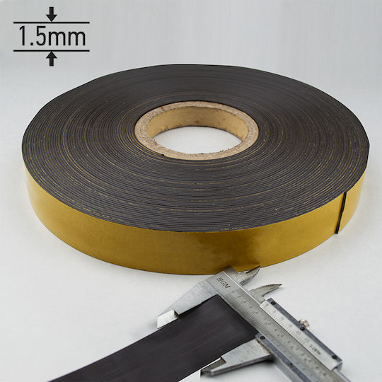 Magnetic Tape Self-Adhesive 40x1.5mm Ferrite