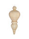 Christmas Tree Ornament Giant Glass Shiny Gold 51cm 0980807