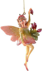 Коледно Украшение Фея От Полирезин Xmas Ornament Fairy 18079-a 11 Бройки
