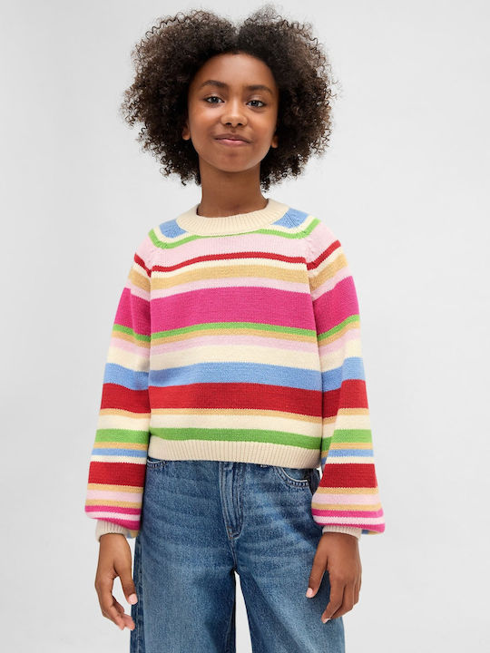 Pulover pentru copii Cu mânecă lungă Multi Stripe