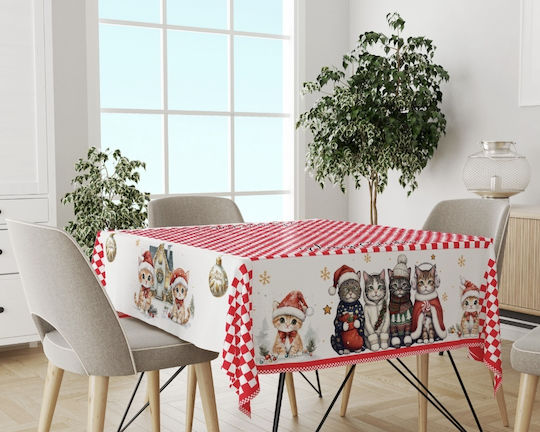 Mc Decor Χριστουγεννιάτικο Τραπεζομάντηλο Καρέ 140x140εκ.