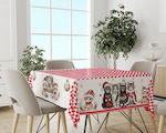Mc Decor Weihnachtlich Tischtuch Quadrat L140xB...