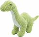 Зелен Плюшен Динозавър 36cm Organic Cotton Blend Cute