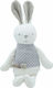 Jucărie de Plus Iepuraș 22cm Amestec Bumbac Organic Drăguț