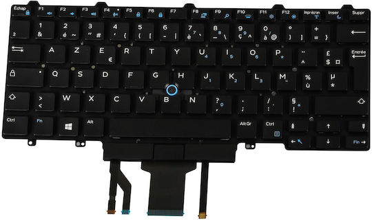 Dell Keyboard French 83 Keys Backlit M14isfbp Backlit Dual Pointing