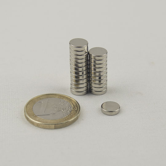 Neodymium Disc Magnet Φ8x3mm Traction Force 1.4kg