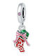 Charmy Charm mit Steinen aus Roségoldvergoldetem Silber mit Zirkon