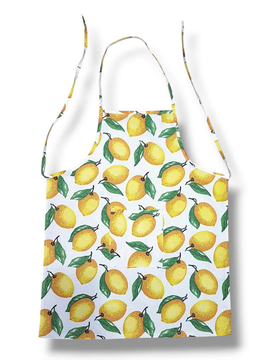 Casa Colori Apron Yellow 70x55cm