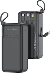 XO PR280 30000mAh 10W Μαύρο XO PR280 30000mAh 10W Μαύρο