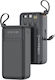 XO PR280 Power Bank 30000mAh 10W with 4 USB-A Ports Power Delivery Black