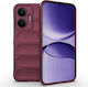 Amorus Back Cover Σιλικόνης Μπορντό (Poco F7)