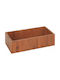 Wenko Vase General Use with Lid Wooden