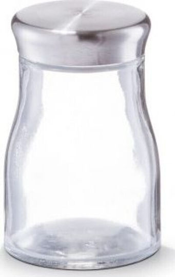 Zeller General Use Glass Jar with Lid Transparent 6x10cm