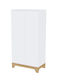 Two Door Wardrobe White 90x50x177cm