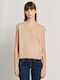 Yara Women's Sleeveless Sweater Graphite