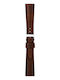 Morellato Leather Strap Brown 20mm