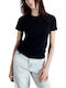 Γυναικείο T-shirt Black