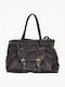 Leather Women's Bag Shoulder Black